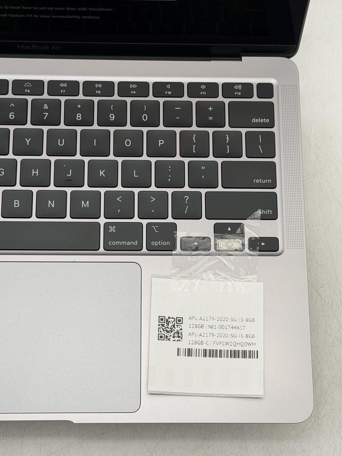 MacBook Air Intel Core i3 2020 13.3" 128GB Space Gray · i3-1000NG4
